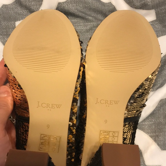 NWT J Crew Etta sequin heels ✨ - Picture 6 of 8